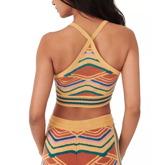 FREE PEOPLE Zeta Sweater Cropped Camisole Top - Medium NWT - Picture 4 of 5